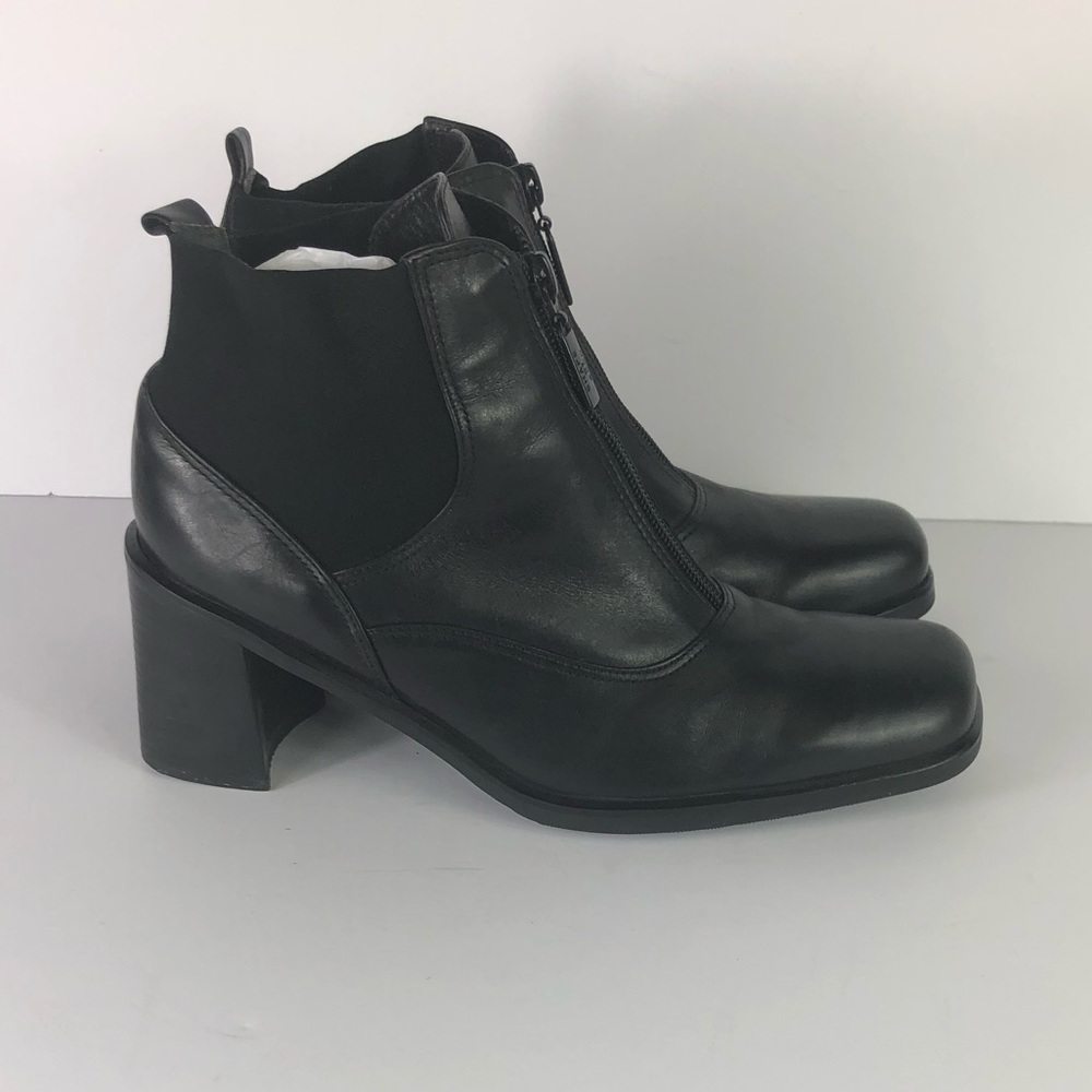 Shape By Ecco Zip Down Ankle Boots View 4